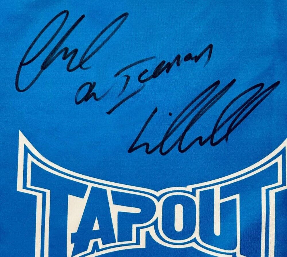 Chuck “The Iceman” Liddell Signed UFC Trunks (PSA COA) Light Heavyweight Champ