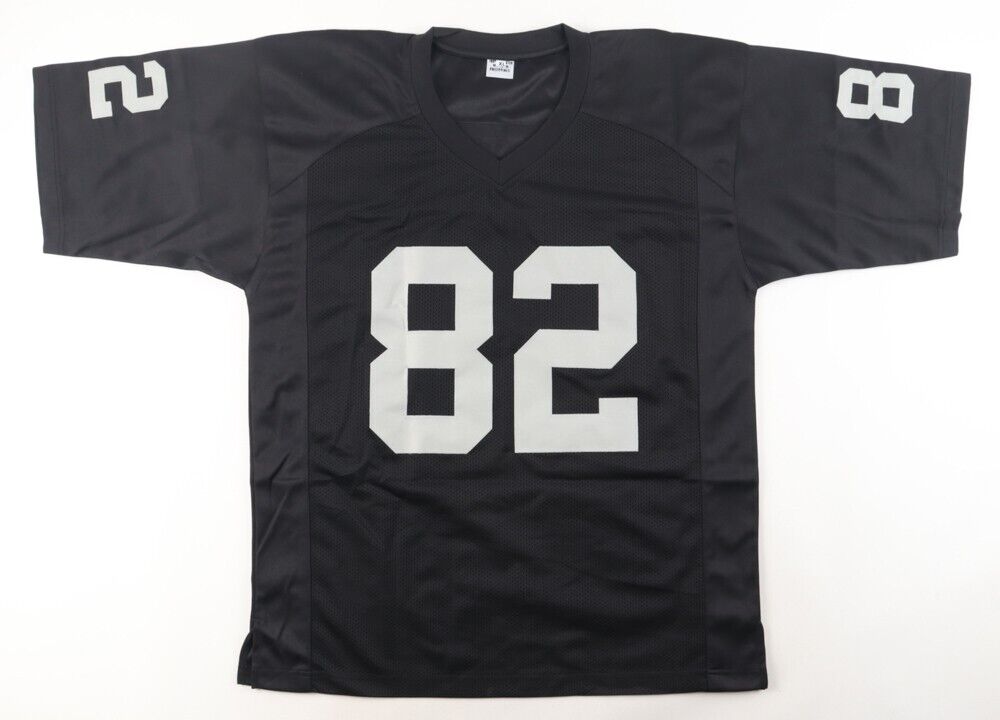 James Jett Oakland / Los Angeles Raiders Signed Jersey (Beckett) Wide Receiver