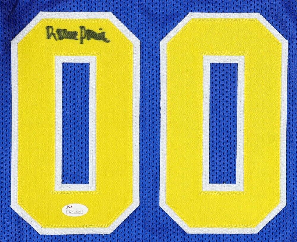 Robert Parish Signed Oakland Warriors Throwback Jersey (JSA) G.S.1st Rnd Pk 1976