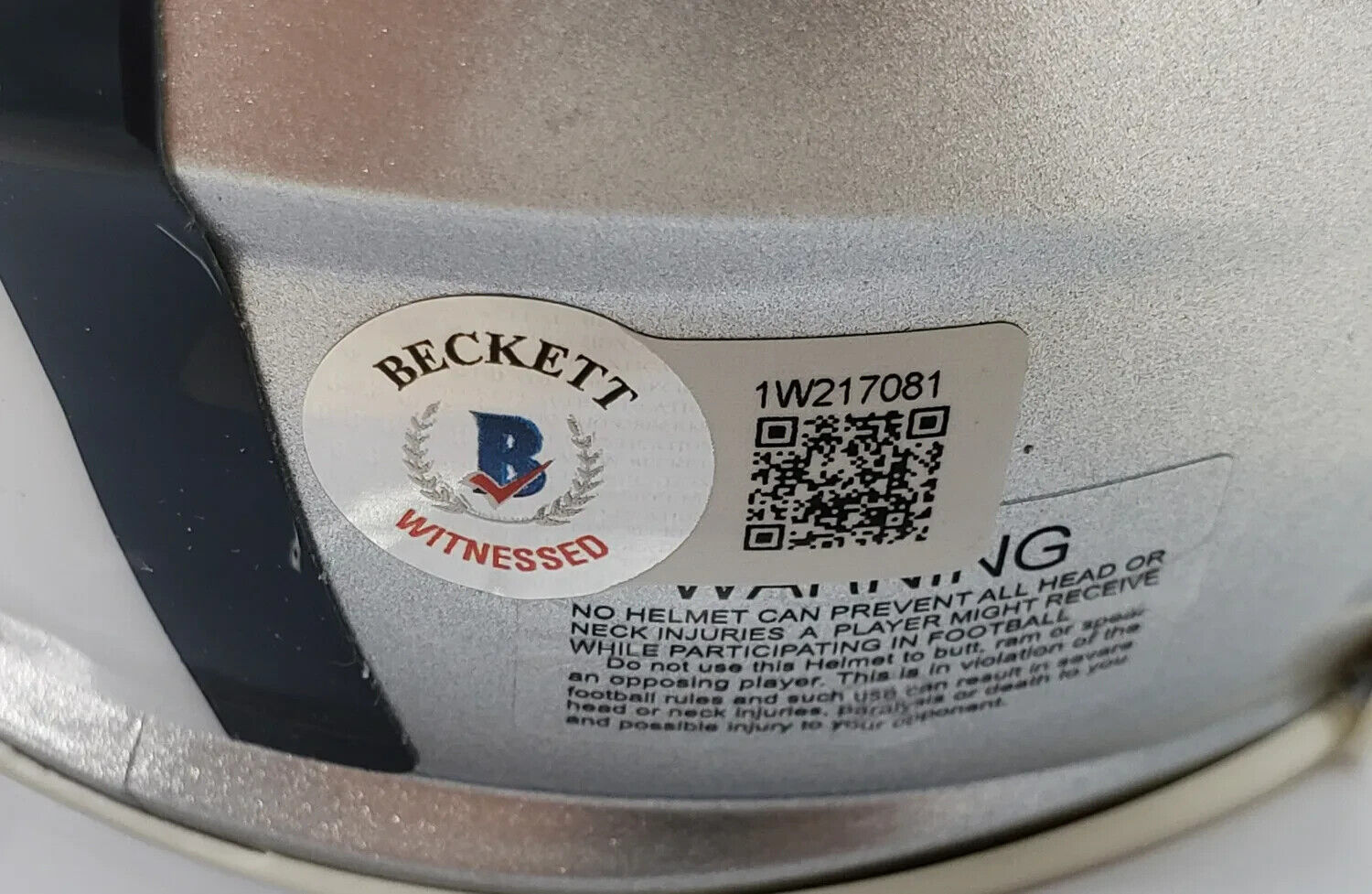 Brandon Aubrey Signed Dallas Cowboys Mini Helmet (Beckett) Pro Bowl Place Kicker