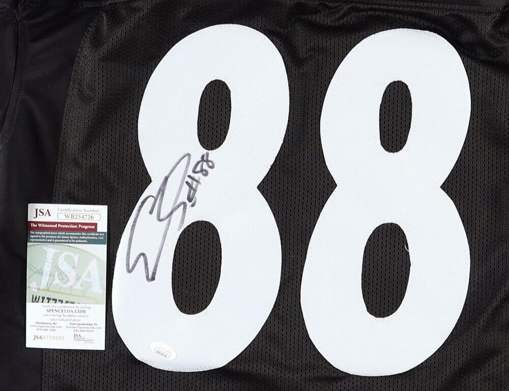 Emmanuel Sanders Signed Pittsburgh Steelers Jersey (JSA COA) 2xPro Bowl Receiver