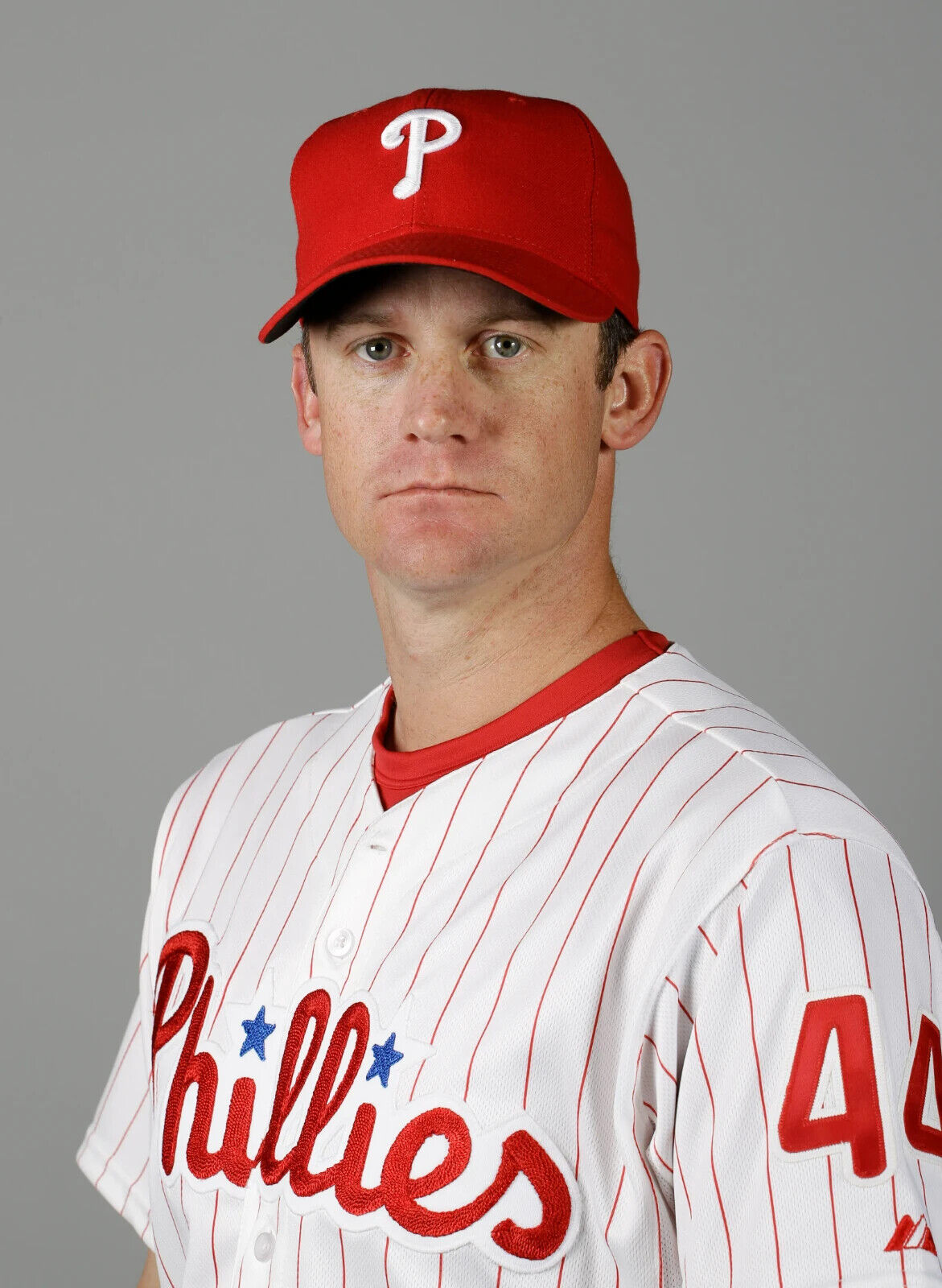 Roy Oswalt Signed Philadelphia Phillies Majestic Jersey (JSA COA) 2005 NLCS MVP