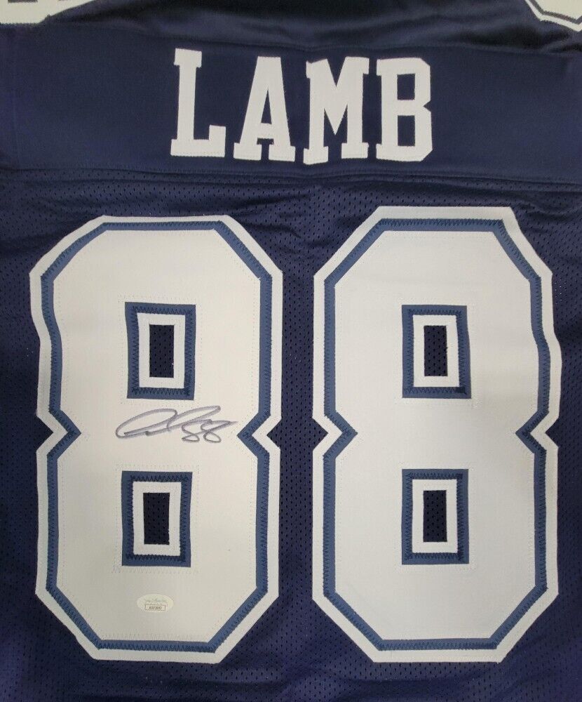CeeDee Lamb Signed Dallas Cowboys Jersey (JSA) 2020 1st Round Pick Wide Receiver
