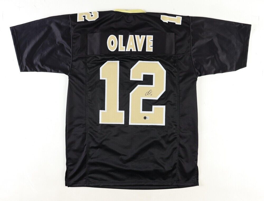 Chris Olave Signed New Orleans Saints Jersey (Beckett) 2022 1st Round Pick WR