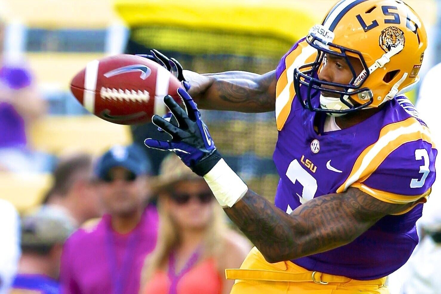 Odell Beckham Jr. Signed LSU Tigers Jersey (Beckett) NY Giants, Browns, LA Rams