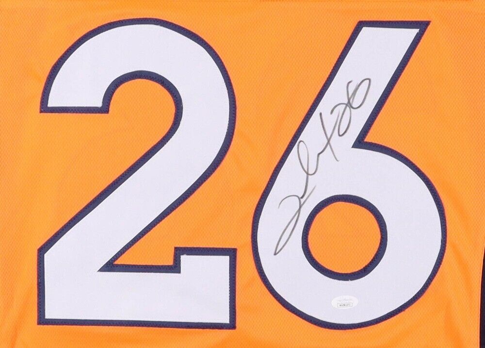 Clinton Portis Signed Denver Broncos Orange Jersey (JSA COA) 2×Pro Bowl R.B.