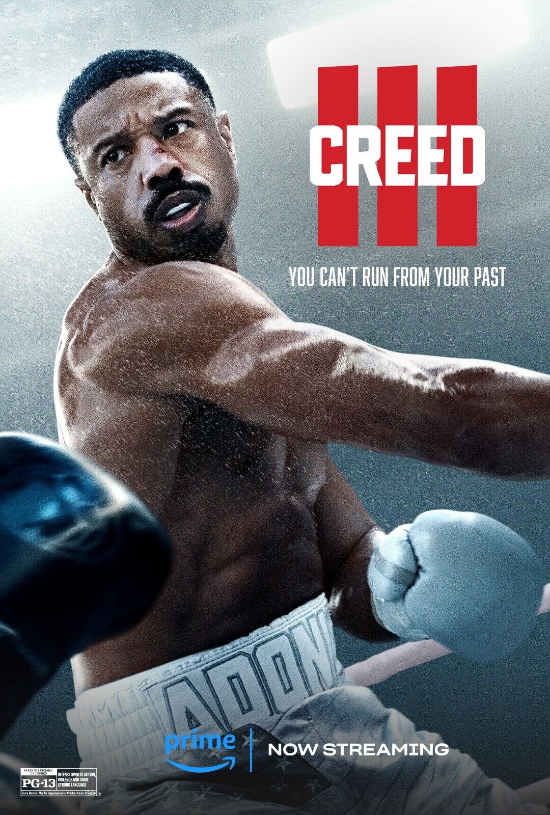 Michael B Jordan (Adonis Creed) Signed Cleto Reyes Boxing Glove (Beckett)