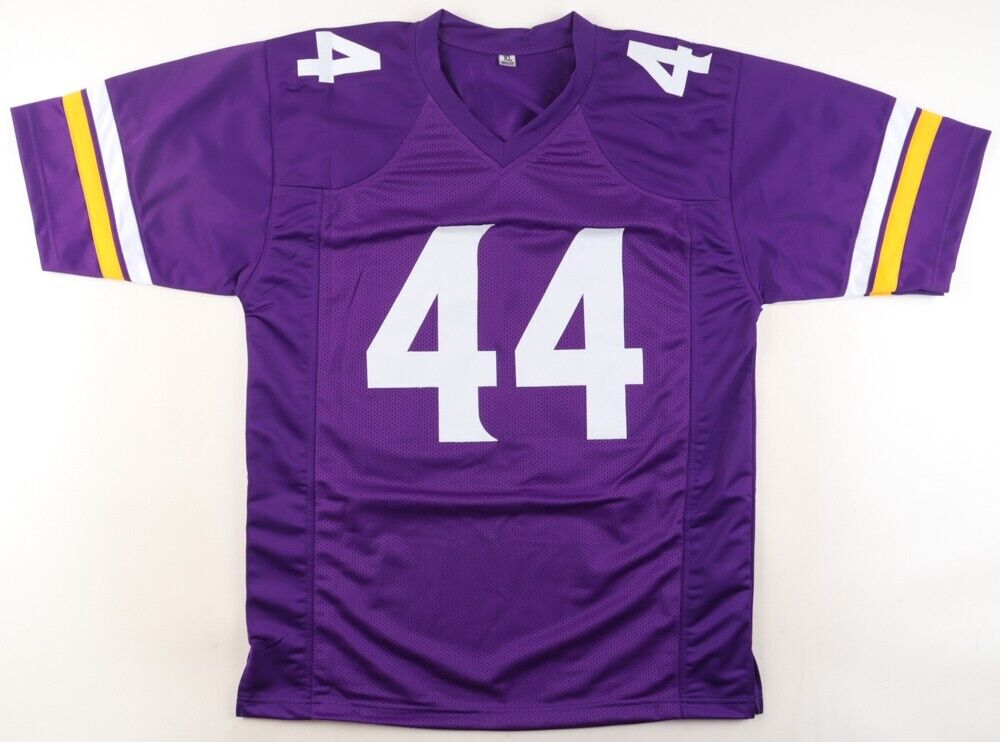 Josh Metellus Signed Minnesota Vikings Jersey (Beckett) 2020 Draft Pick / Safety