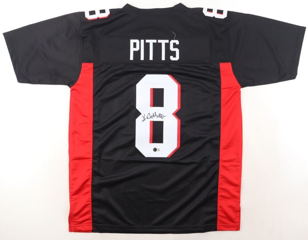 Kyle Pitts Signed Atlanta Falcons Jersey (Beckett) Pro Bowl Tight End / Ex Gator