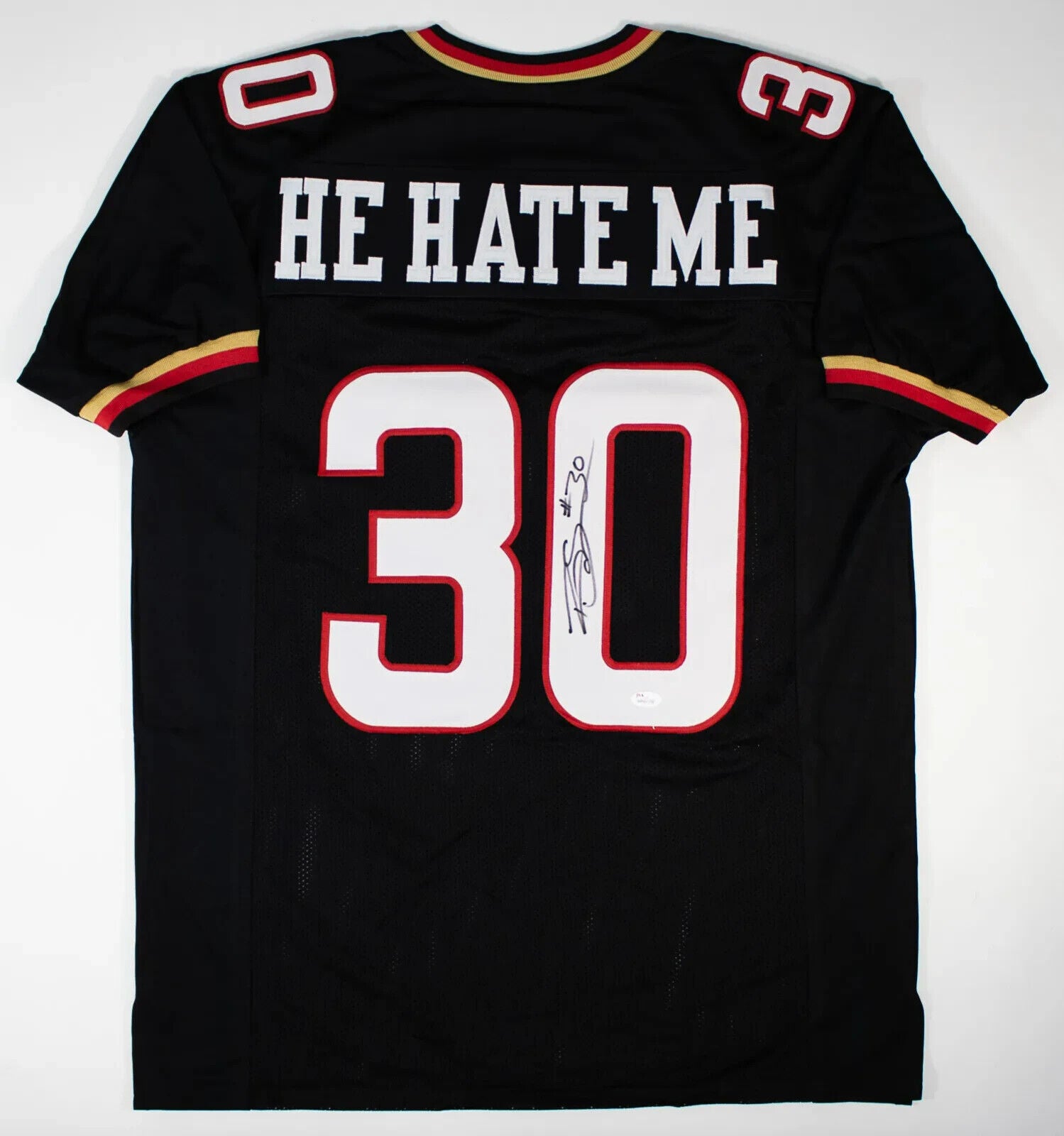 Ex-NFL Rod Smart AKA He Hate Me Signed Las Vegas Outlaws (XFL) Jersey (JSA COA)