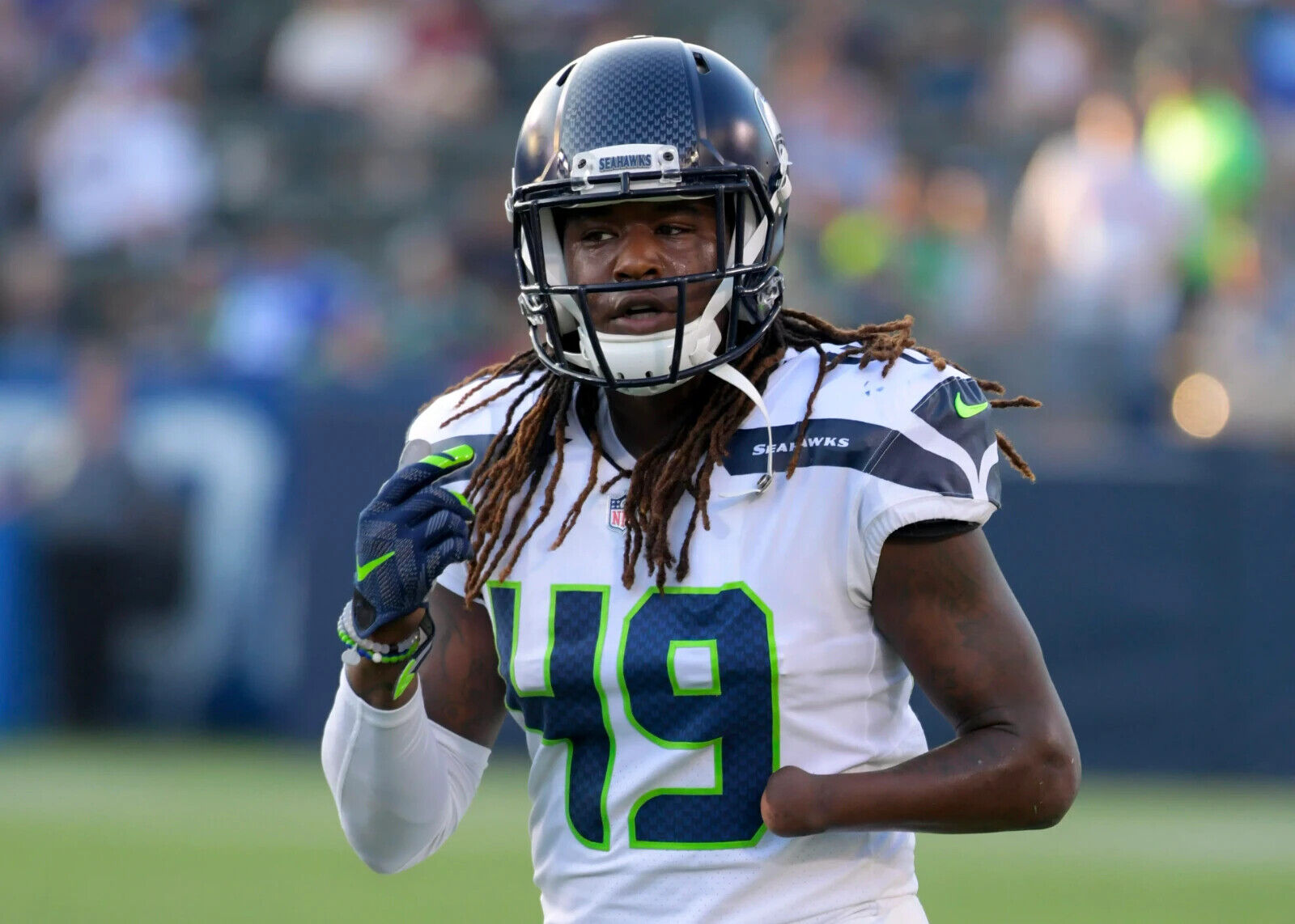 Shaquem Griffin Signed Seattle Seahawks Jersey (Beckett COA) Ex-UCF Knights L.B.