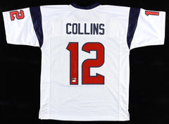 Nico Collins Signed Houston Texans Jersey (JSA COA) 2021 3rd Round Pick Michigan