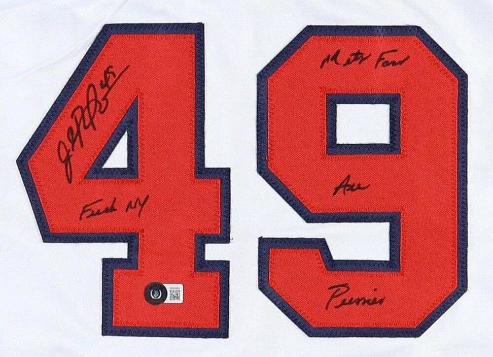 John Rocker Signed Atlanta Braves Jersey "F*** NY & Mets Fans Are P***** Beckett
