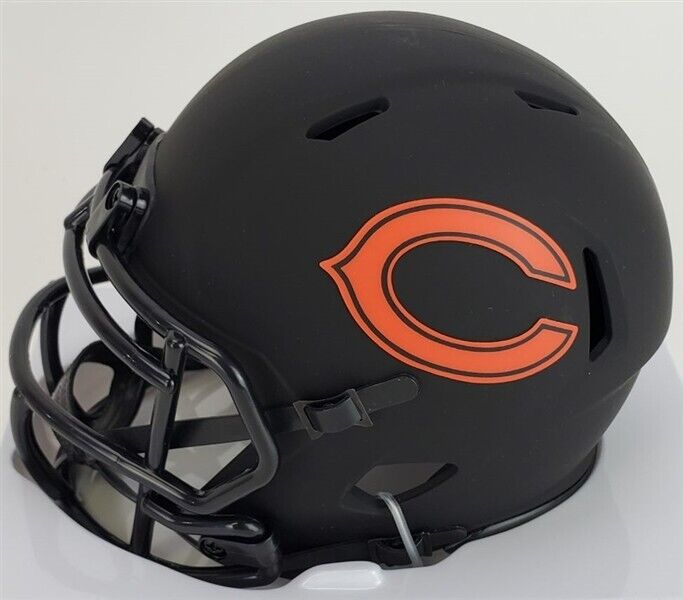 Mike Brown Signed Chicago Bears Eclipse Alternate Speed Mini Helmet (PSA COA)