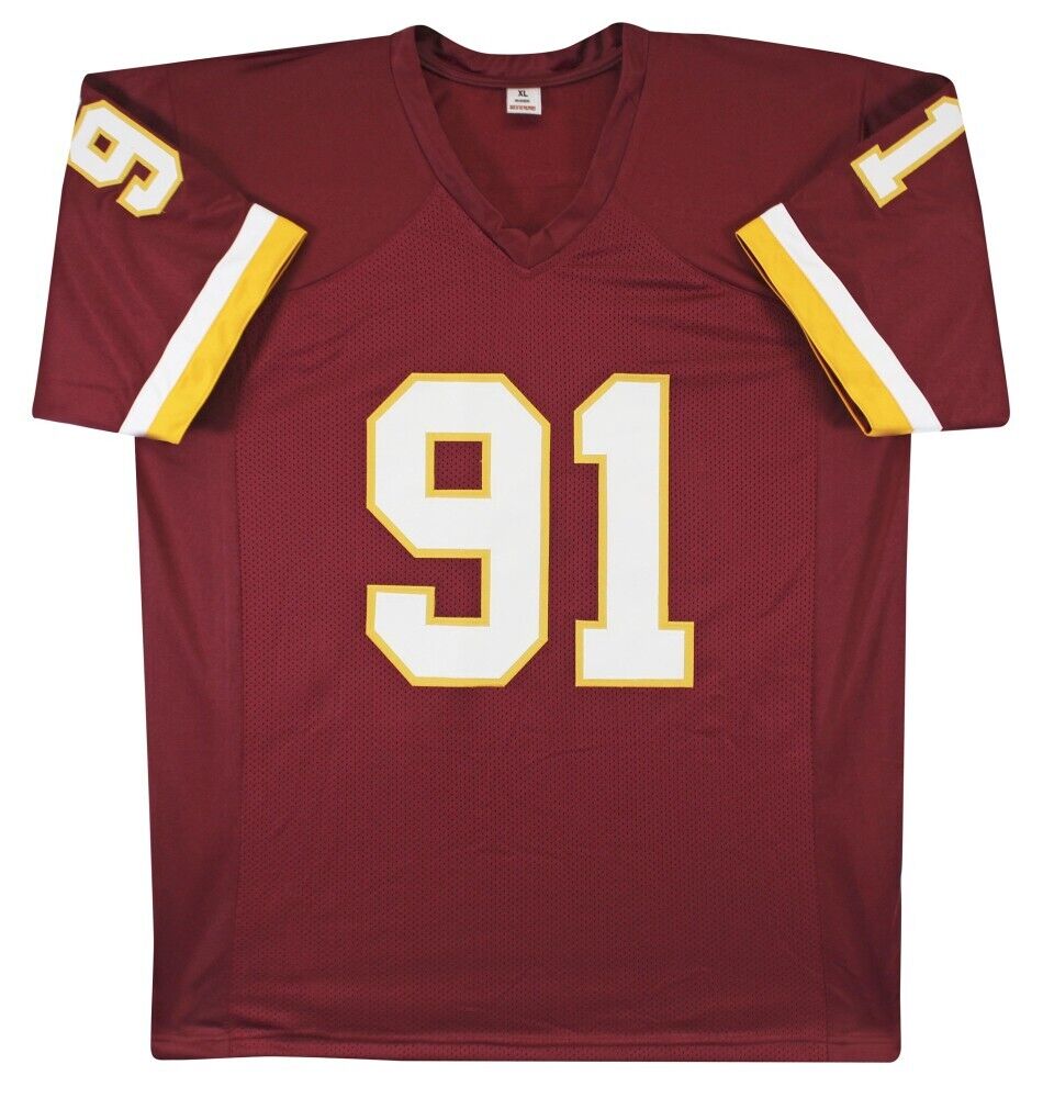Ryan Kerrigan Signed Washington Redskins Jersey (Beckett) 4×NFL Pro Bowl D.E.