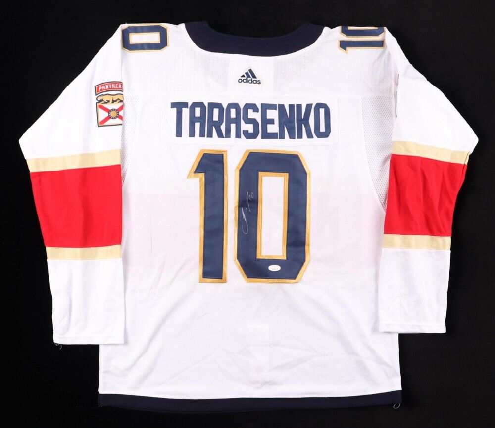 Vladimir Tarasenko Signed Florida Panthers Jersey (JSA) 2024 Stanley Cup Champ