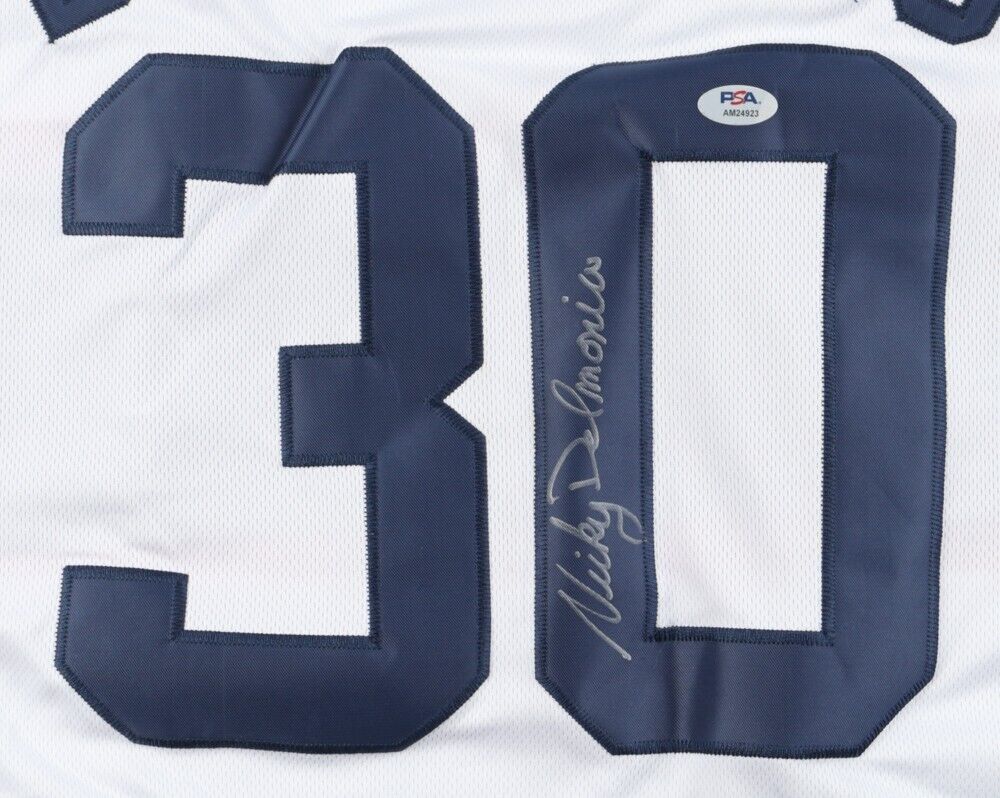 Nicky Delmonico Signed White Sox Jersey (PSA) Chicago Minor League Hitting Coach