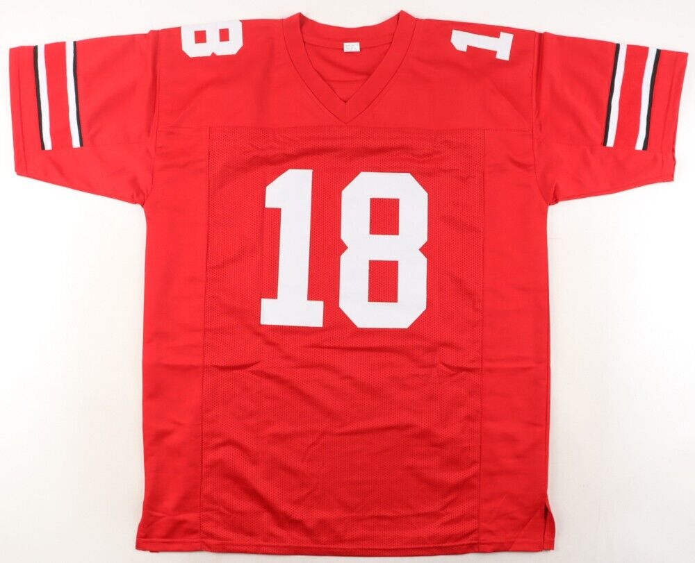 Will Howard Signed Ohio State Buckeyes Jersey (Beckett) 2024 Starting Q.B.
