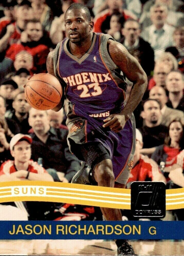Jason Richardson Signed Phoenix Suns Jersey Beckett) 2xNBA Slam Dunk Champion