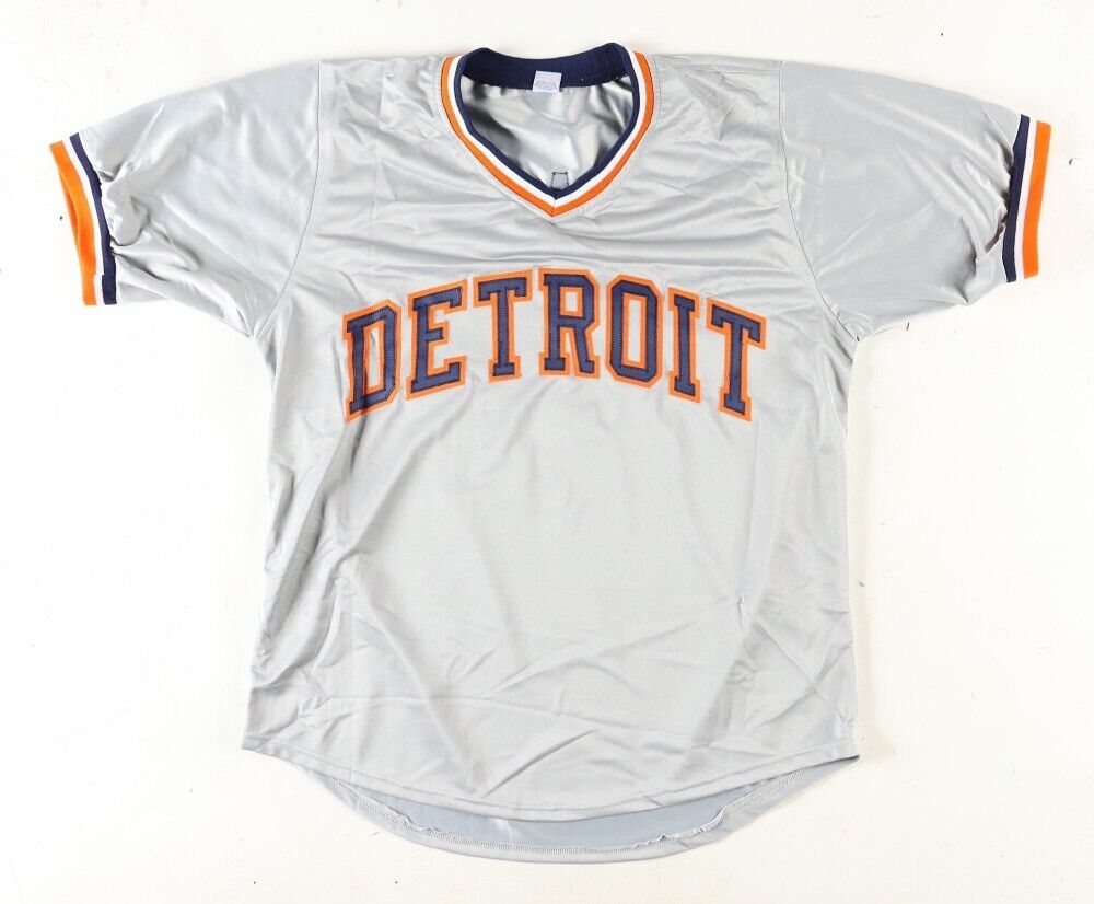Darrell Evans Signed Detroit Tigers Jersey Inscribed 1984 W.S. Champs! (JSA COA)