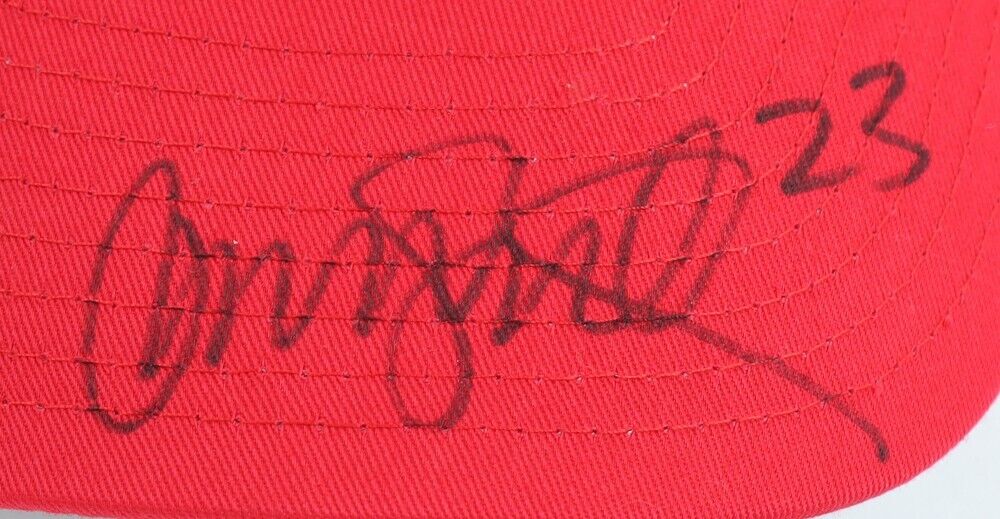 Ryne Sandberg Signed Chicago Cubs Adjustable Hat / Cap (Beckett) 1984 Cubs MVP