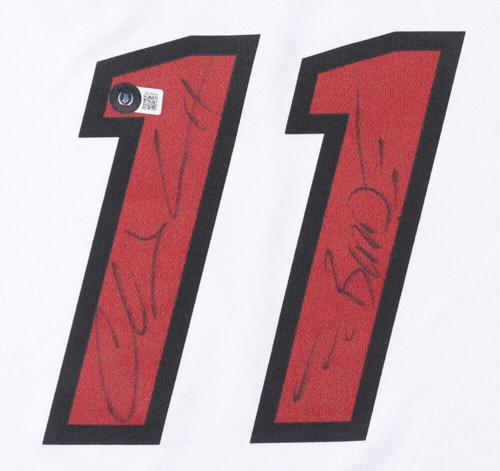 Chris Andersen Signed Miami Heat Adidas Birdman Jersey Inscribed "Bird"(Beckett)