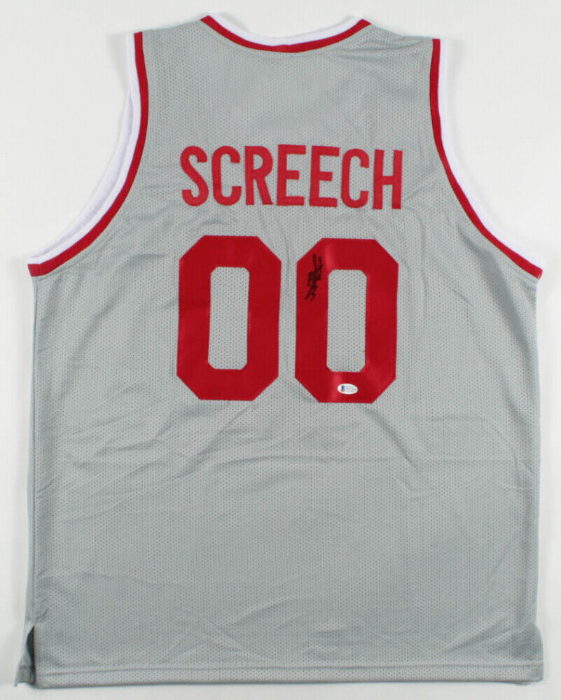 Dustin Diamond (Screech) Signed Saved by the Bell Bayside High Jersey (Beckett)