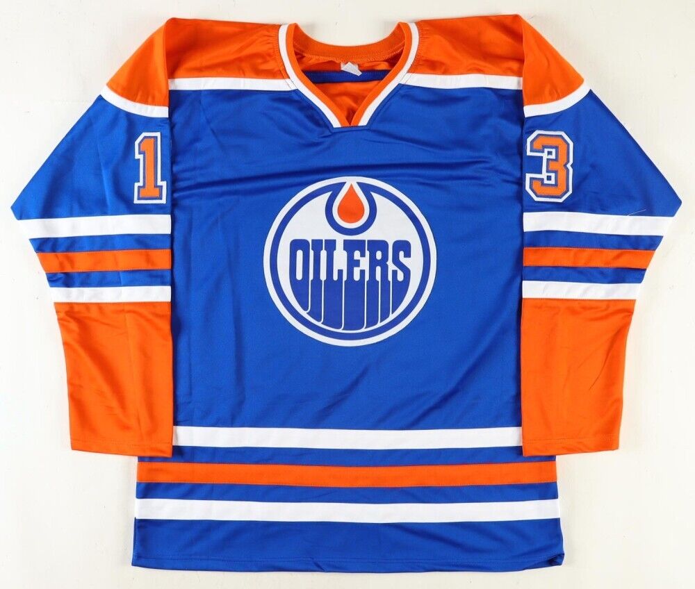 Ken Linseman Signed Edmonton Oilers Jersey Stanley Cup 84 (JSA COA) NHL Veteran