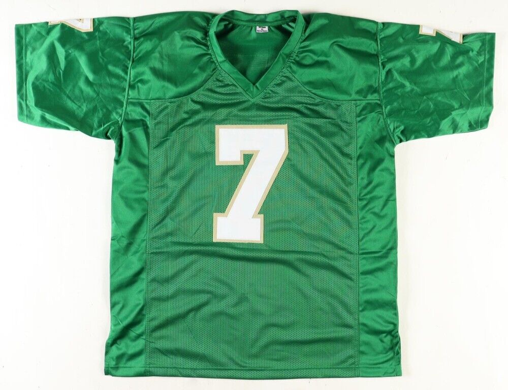 Audric Estime Signed Notre Dame Fighting Irish Jersey (Beckett) Denver Bronco RB