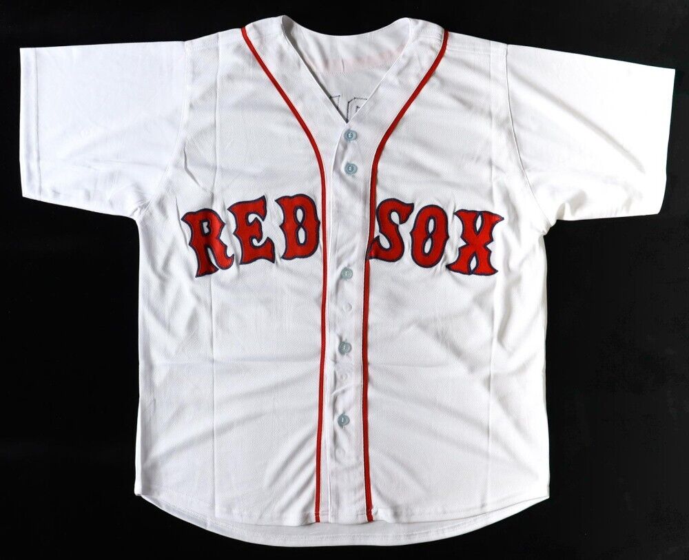 Dennis "Oil Can" Boyd Signed Boston Red Sox Jersey (Beckett) Sox Starter 1982-89