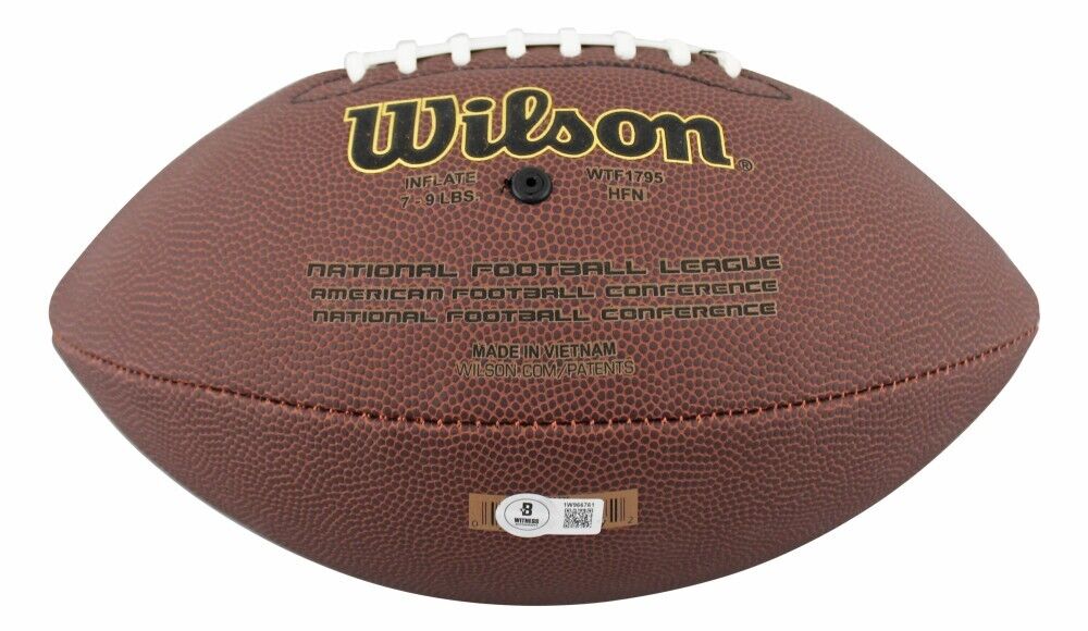 Pat Freiermuth Signed Wilson Football (Beckett) Pittsburgh Steelers Tight End