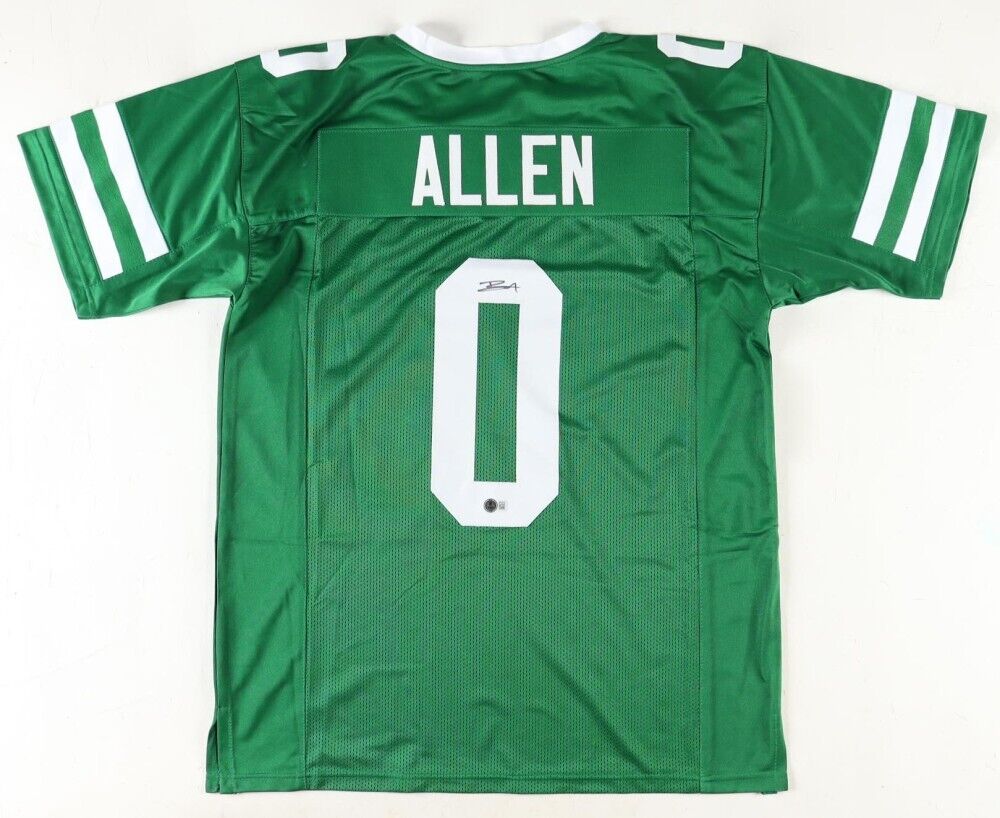 Braelon Allen Signed New York Jets Jersey (Beckett) Ex Ohio State Running Back