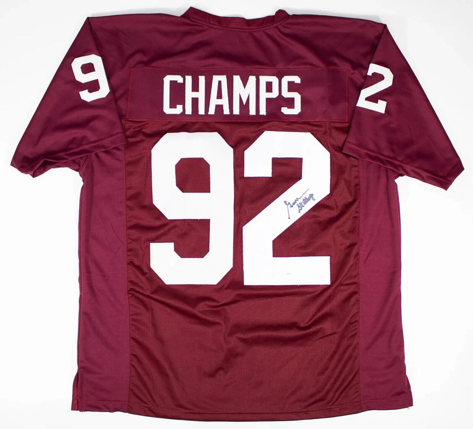 Gene Stallings Signed Alabama Crimson Tide 1992 National Champs Jersey (JSA COA)