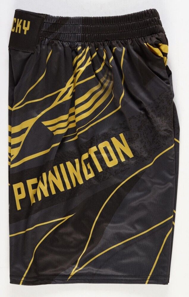 Raquel Pennington Signed “Rocky” Fight Shorts (Beckett) UFC Women's Bantamweight