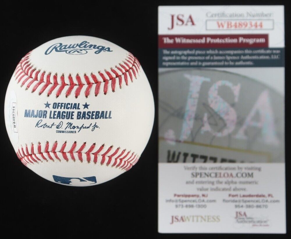 Sammy Sosa Signed OML Baseball (JSA COA) Chicago Cubs All-Time Home Run Leader