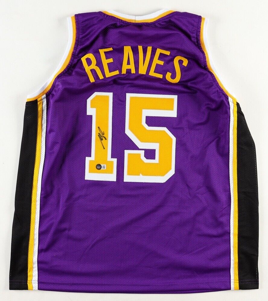 Austin Reaves Signed Los Angeles Lakers Home Jersey (Beckett) Ex-Oklahoma Guard