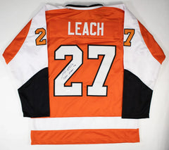 Reggie Leach Signed Philadelphia Flyers Jersey (JSA COA) 1975 Stanley Cup Champ