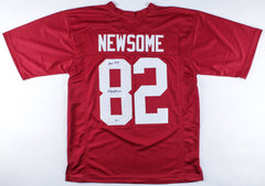 Ozzie Newsome Signed Alabama Crimson Tide Jersey (Beckett) Browns 1st Rd Pk 1978