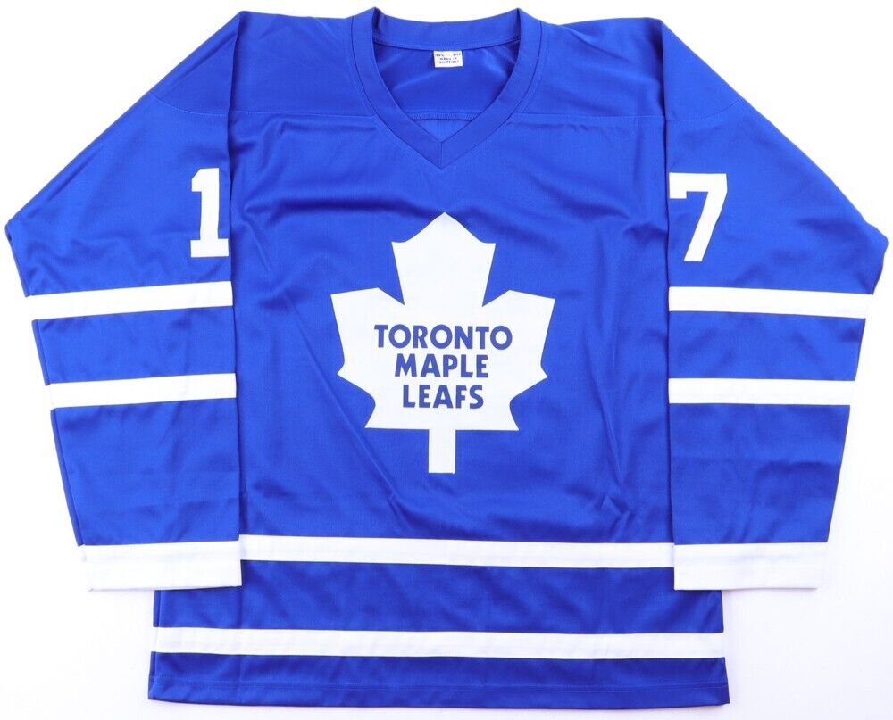 Wendel Clark Signed Toronto Maple Leafs Jersey (JSA COA) #1 Pick 1985 NHL Draft