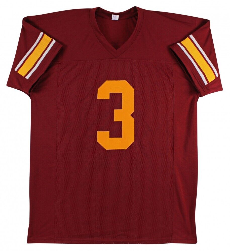 Keyshawn Johnson Signed USC Trojans Jersey (Beckett) Super Bowl XXXVII Champ WR
