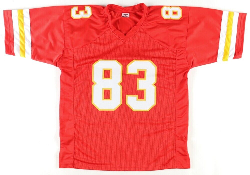 Noah Gray Signed Kansas City Chiefs Jersey (Beckett) Ex Duke Blue Devil T.E.