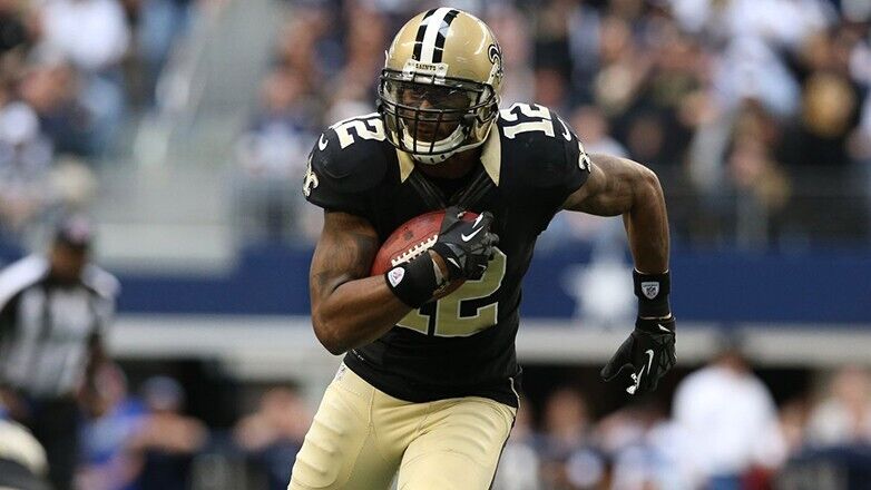 Marques Colston Signed New Orleans Saints Jersey (JSA COA) Super Bowl XLIV WR