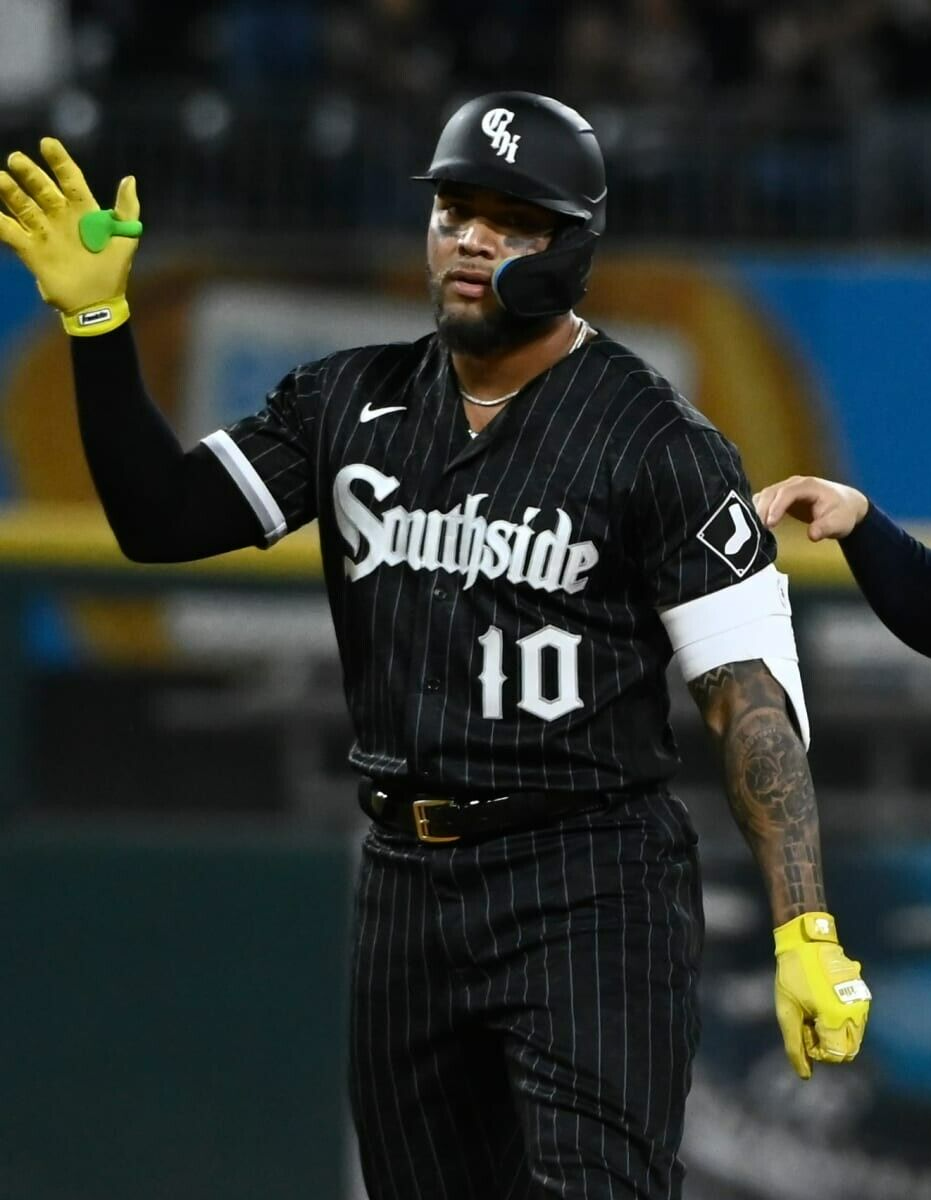 Yoan Moncada Signed Chicago White Sox Nike City Connect Replica Jersey /Fanatics