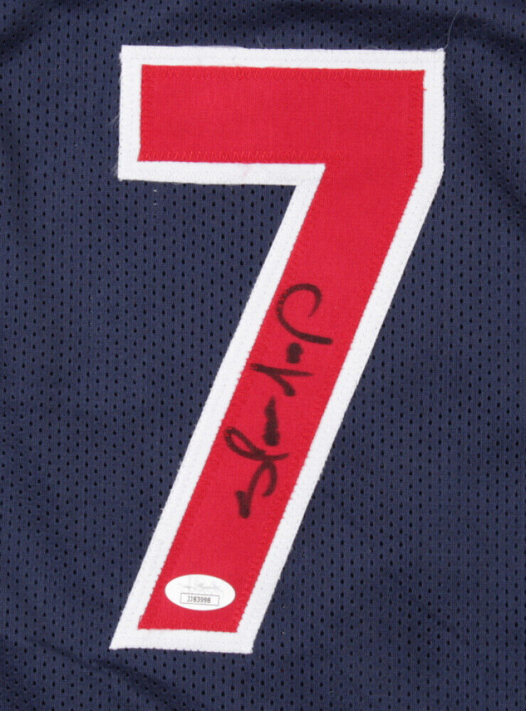 Shawn Kemp Signed Team USA Jersey (JSA COA) 1994 FIBA World Cup Basketball Team