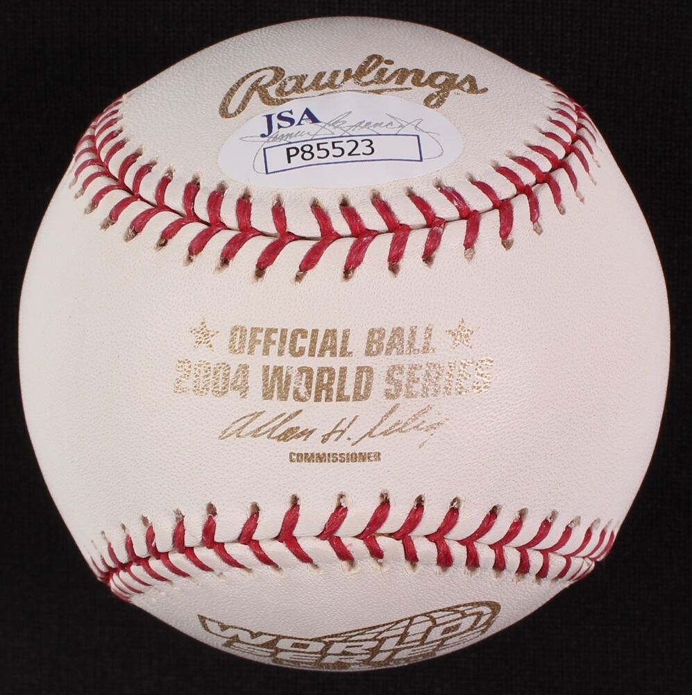Andre Dawson Signed 2004 Red Sox World Series Baseball (JSA COA) Cubs, Expos OF