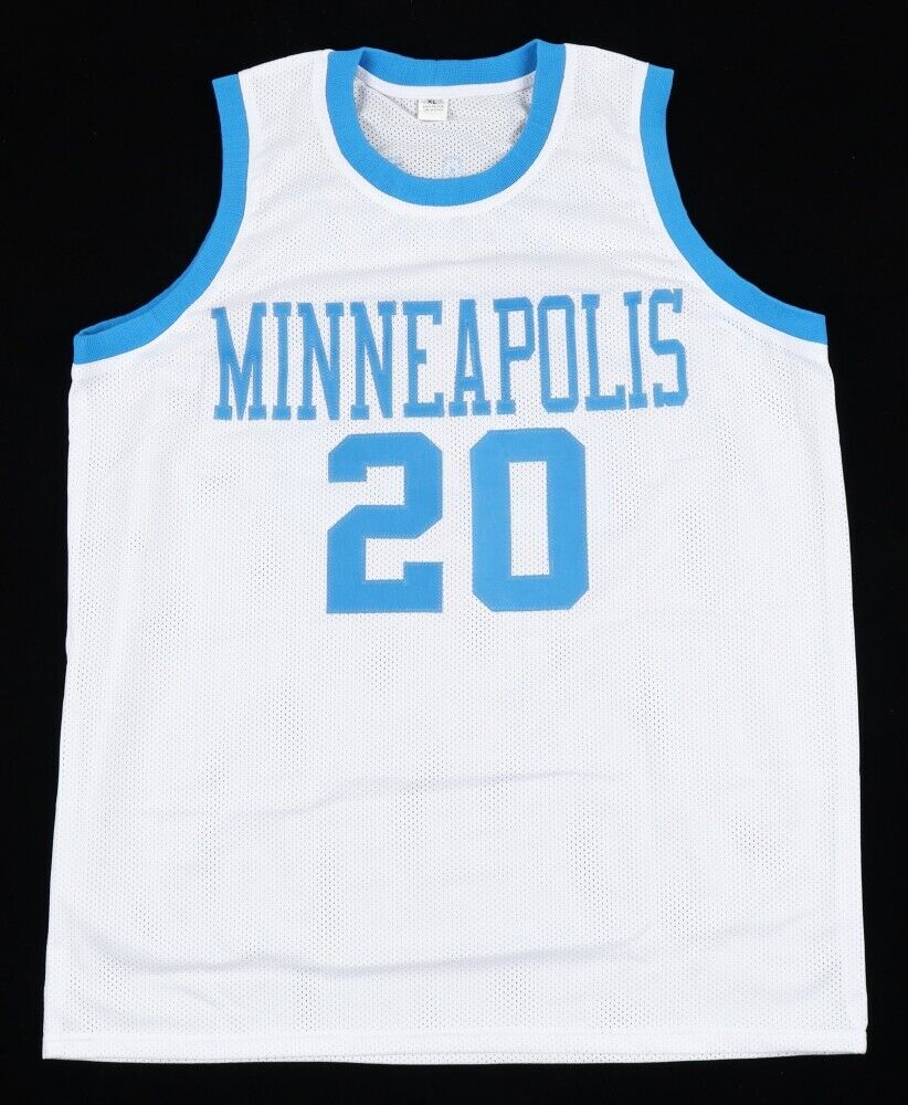 Bud Grant Signed Minneapolis Laker Jersey (PSA COA) Minnesota Vikings Head Coach