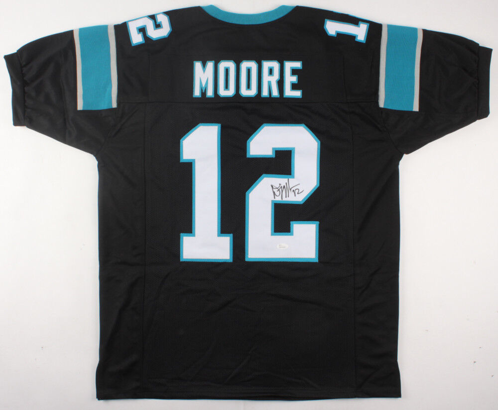 D. J. Moore Signed Panthers Jersey (JSA Hologram) Carolina 2018 1st Rd Draft Pck