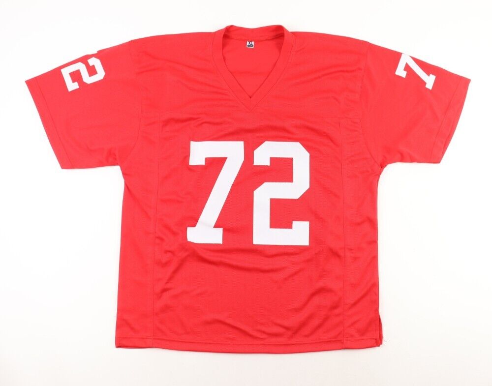 Dan Dierdorf Signed St Louis Cardinal Jersey "HOF 96" (Beckett) 6xPro Bowl OLine