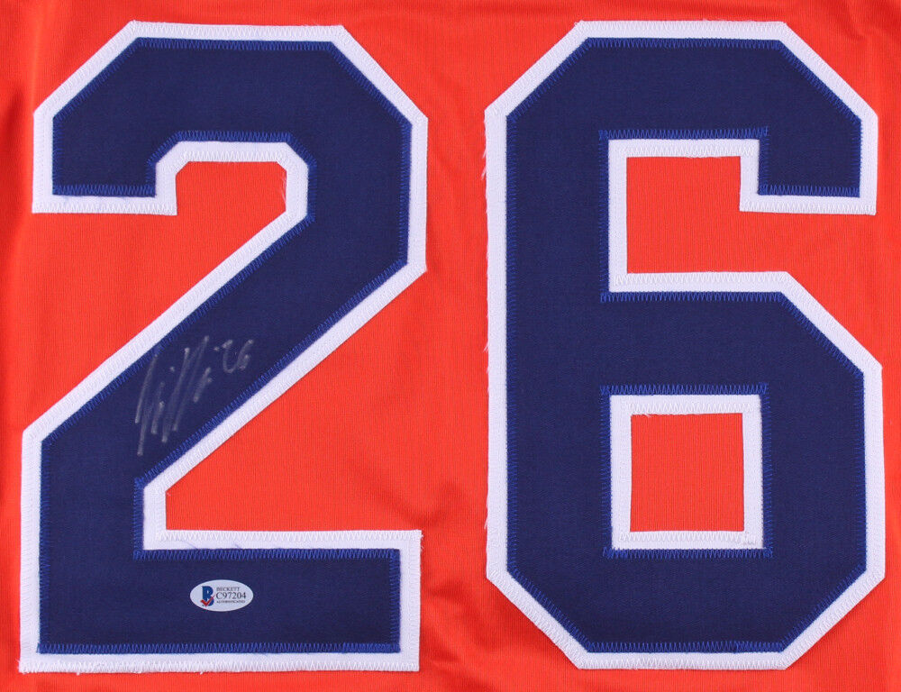 Iiro Pakarinen Signed Oilers Jersey (Beckett COA) Playing career 2009–present
