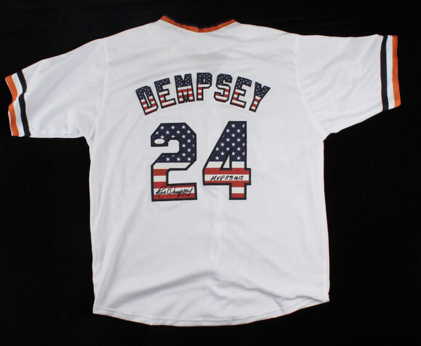 Rick Dempsey Signed Baltimore Orioles Jersey Inscribed MVP 83 WS (JS –  Super Sports Center